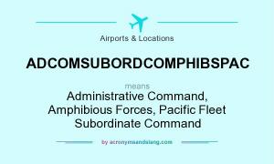 ADCOMSUBORDCOMPHIBSPAC meaning - what does ADCOMSUBORDCOMPHIBSPAC stand for?