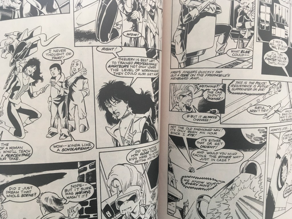 inner page of aristocratic xtraterrestrial time-traveling thieves 2