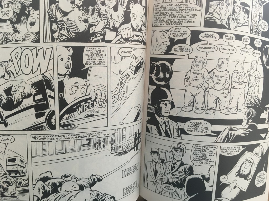 Naive Inter-Dimensional Commando Koalas inner page